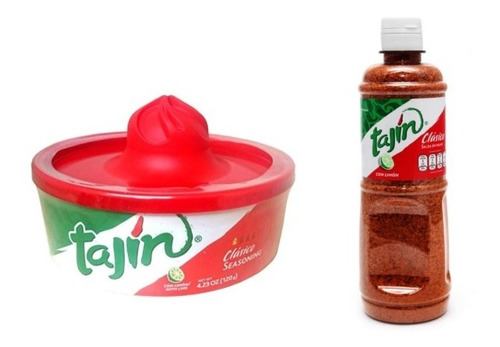 Sazonador Tajin 400gr + Escarchador 120 G - g a $75