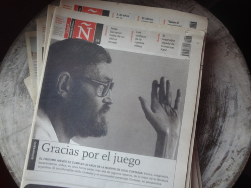 Revista Ñ De Clarin 2004 Julio Cortazar Cumbia Villera Kant