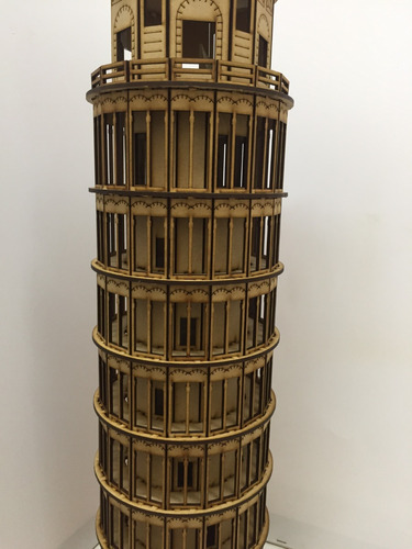 Imagen 2 de 5 de Torre De Pisa 48cm Maqueta
