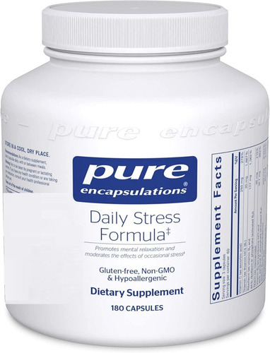 Pure Encapsulations | Daily Stress Formula I 180 Capsules