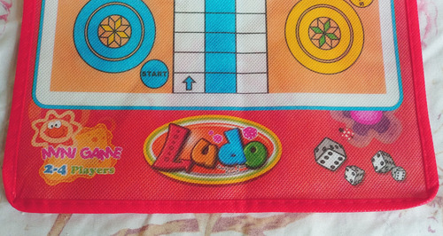 Juego Clásico De Parchís De Tela. Ideal Para Viajar Liquido!