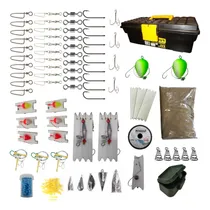 Comprar Kit Completo Pesca De Boga Carpa Plomada +70 Articulos Caja