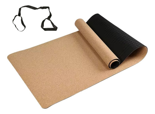 Imback IBK-MCO001 Mat de yoga color negro y natural 