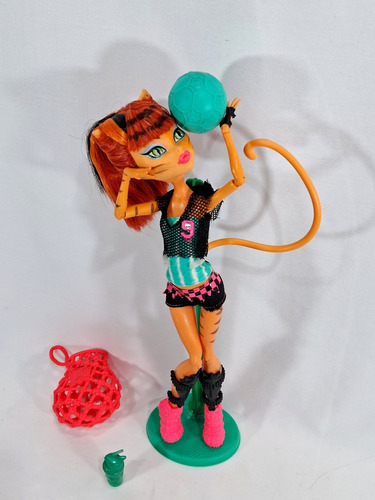 Boneca Toralei Ghoul Sport Monster High Esporterror Mattel 1 (Usado)