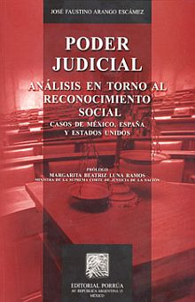 Libro Poder Judicial. Análisis En Torno Al Reconocimient Lku