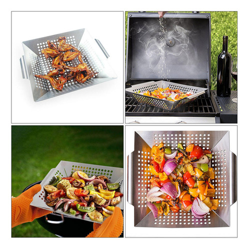 Sartén Para Barbacoa Multiusos, Resistente Al Calor, 1 Pieza