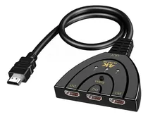 Comprar Switch Adaptador Hdmi 3 Puerto Splitter Conmutador Selector 
