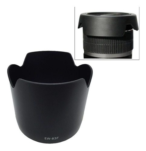 Imagem 1 de 3 de Parasol Ew-83f Para Lente Canon Ef 24-70mm F/2.8l Usm Ew83f