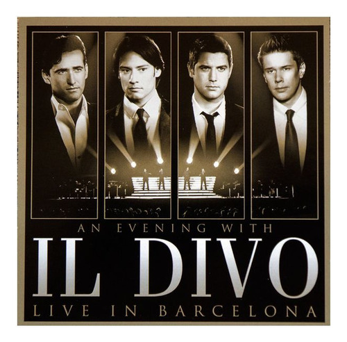 Il Divo Live In Barcelona Blu-ray Nuevo Musicovinyl