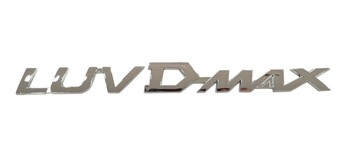 Emblema Luv Dmax Cromado ( Incluye Adhesivo 3m ) 