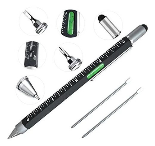 Esfero - Cool Pen Gifts For Men, Cutier 6-in-1 Multi Tool Te