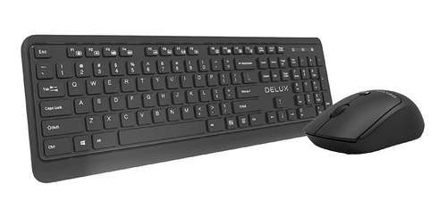 Teclado Y Mouse Inalambrico Delux Ka190g+m320g 