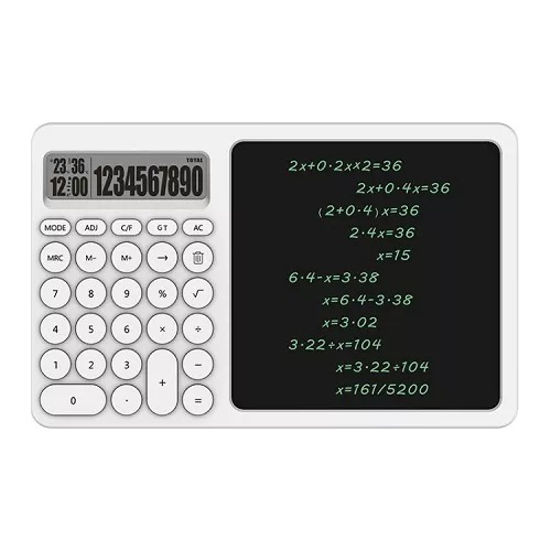 Calculadora Funciones Con Tablet De Escritura