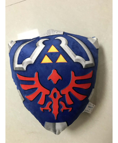 Marukqw Cosplay Hylian Shield - Almohada Suave Y Portátil D