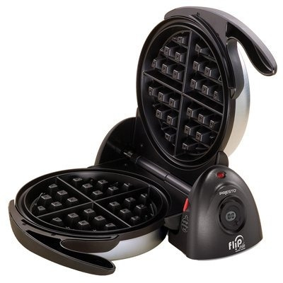 Presto 03510 Flipside Belgian Waffle Maker Con Acabado De Ce