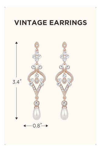 Babeyond Pendientes Gatsby Art Deco De Los Años 20 Gatsby De