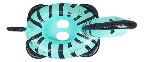 Asiento Inflable Para Niños Flotador, Juguete De Alberca Color Verde