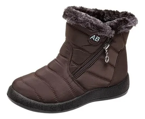 Botas De Nieve For Hombre Forradas Con Algodón
