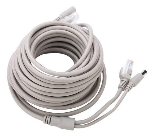 Cable Ethernet Cctv Rj45+dc 5m/10m/15m/20m P/cámaras Ip