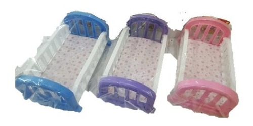 Cuna Plastica Para Muñecas Bebes Juguete Luni
