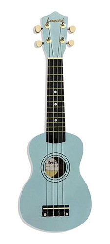 Ukelele Soprano Con Funda Leonard Uk5bl 