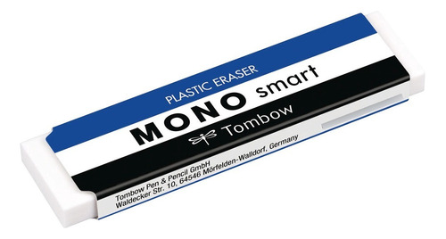 Tombow Borracha Mono Smart Ultrafino - 67x17x5.5mm Cor Branco