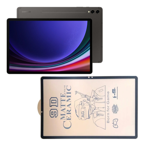 Vidrio Cerámica Matte Para Samsung Galaxy Tab S9 Plus