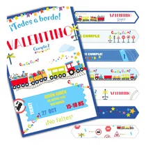 Comprar Kit Imprimible Tren Trenes Trencito Candy Bar Cumple 1