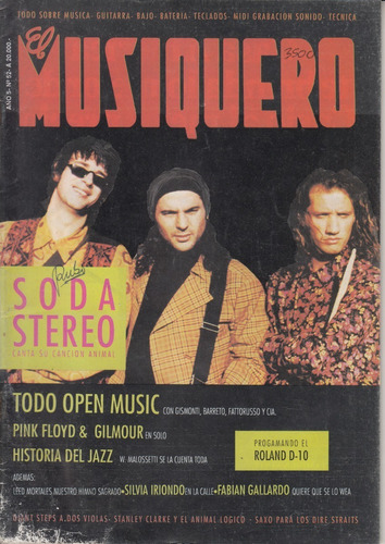 1990 Cerati Soda Stereo Tapa Y Entrevista El Musiquero Nº 52