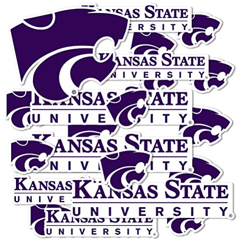 Kansas State University Sticker Wildcats K-state Sticke...