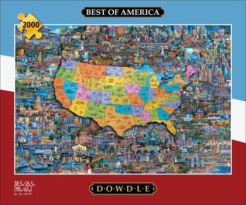 Buffalo Games Eric Dowdle Best Of America Rompecabezas De De