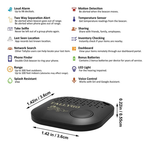 Bluetooth Asset Tracker (compatible Con Ios Y Android): De 4