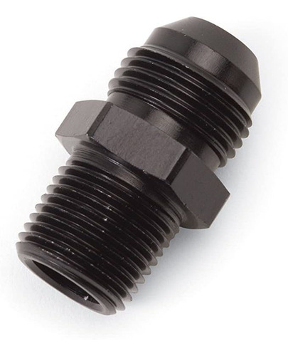 Edelbrock 660443 Adaptador, 6 Llamarada X 1/4  Npt - Negro