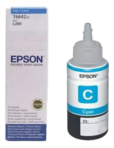 Tinta Epson 664 Cyan L200 L220 L310 T664220-al