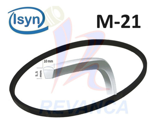 Correa De Lavadora M-21 (3l-210) Isyn