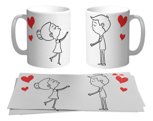 Taza Parejas Amor Juntos Es Mejor Matrimonio Aniversario