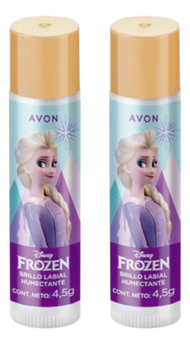 Kit 2 Brillo Labial Humectante Frozen Sabor Sandia Avon