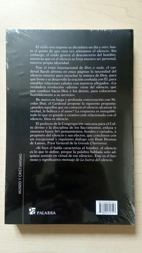 Libro - La Fuerza Del Silencio - Robert Sarah