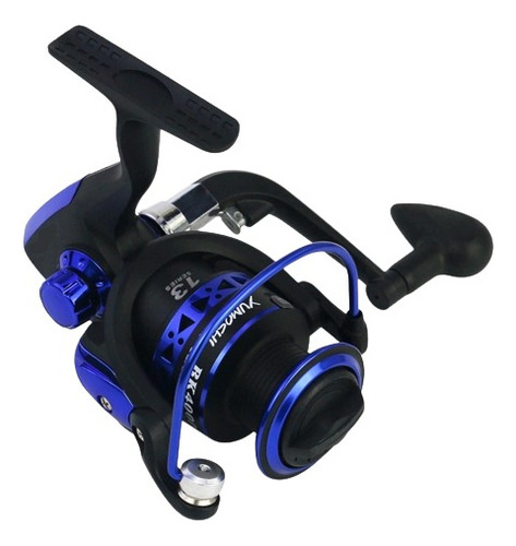 Carrete Giratorio Para Pesca Serie Bk5000 13 Rodamientos Color Azul Lado De La Manija Derecho/izquierdo