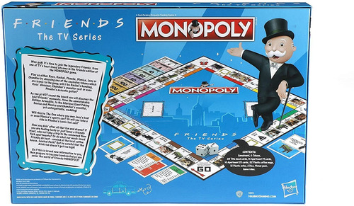 Monopoly: Juego De Mesa De La Edición Amigos De La Serie Te
