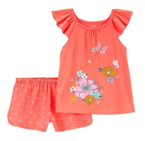 Carter's Pijama 4 Piezas Para Niños Y Niños ,