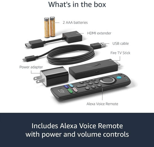 Amazon Fire Tv Stick 4k Streaming, Con Alexa Voice Remote Color Negro