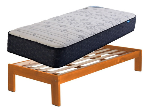 Colchon Suavestar Bluestar 100x190 Cama Tipo Sommier 