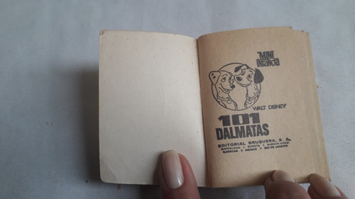 Cuento Bolsillo * 101 Dalmatas * Bruguera 1969 Mini Infancia (Usado)