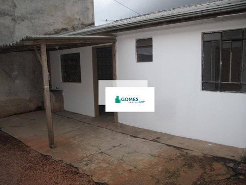 Casa Com 2 Dormitórios Para Alugar, 65 M² Por R$ 750,00/mês - Tatuquara - Curitiba/pr - Ca0005