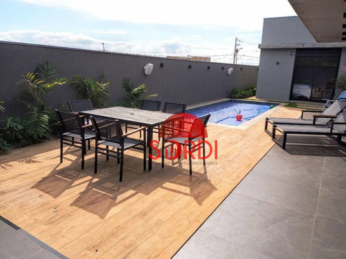 Imagem 3 de 30 de Casa Térrea Com Piscina Em Condomínio Fechado - Ca3189
