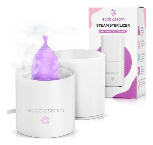 Ecoblossom Esterilizador De Copa Menstrual, Limpiador De Taz