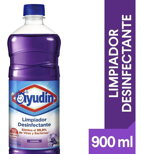 Ayudin Limpiador Desinfectante Liquido Lavanda X 900 Ml