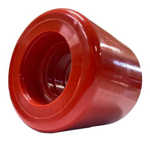 Rodas De Carga  Nylon Para Paleteira - 80 X 74 Vermelha
