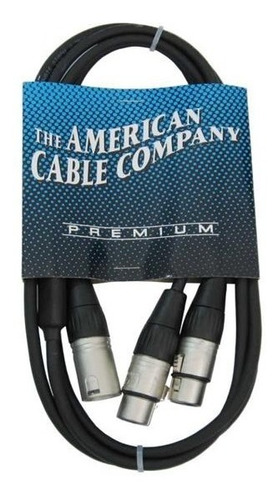 American Cable Parcheo Xlr Macho A Plug 1/4 Xmis-pm-03